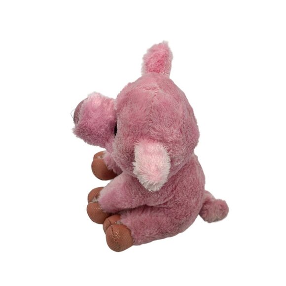 Pink Pig Plush Stuffed Animal Toy 6.5" Sitting Piglet MVP Group International - Picture 4 of 7